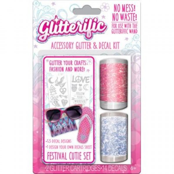 

Набор для творчества Glitterific Поп-звезда (блёстки в ассортименте, наклейки) (GLT01000/UA-2)