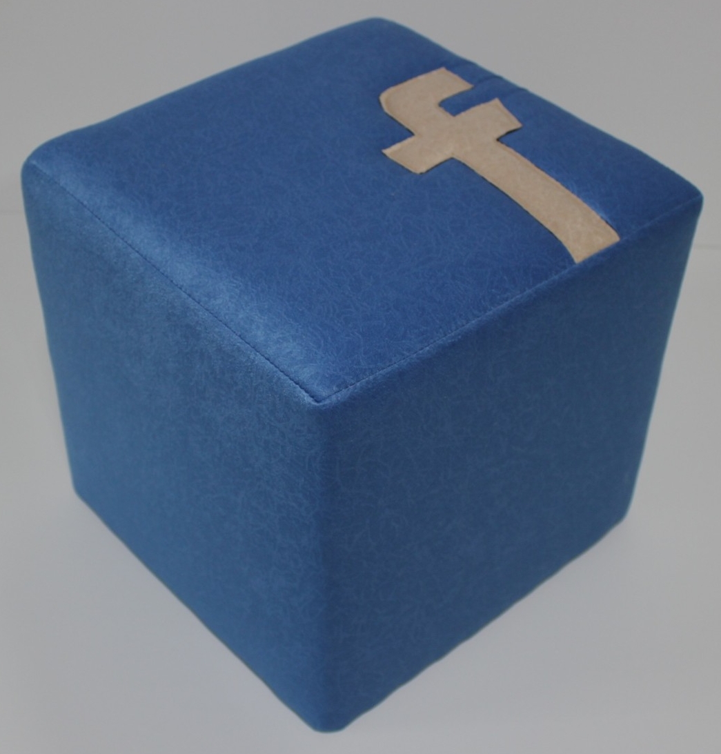 

Пуф Divoson Facebook, голубой