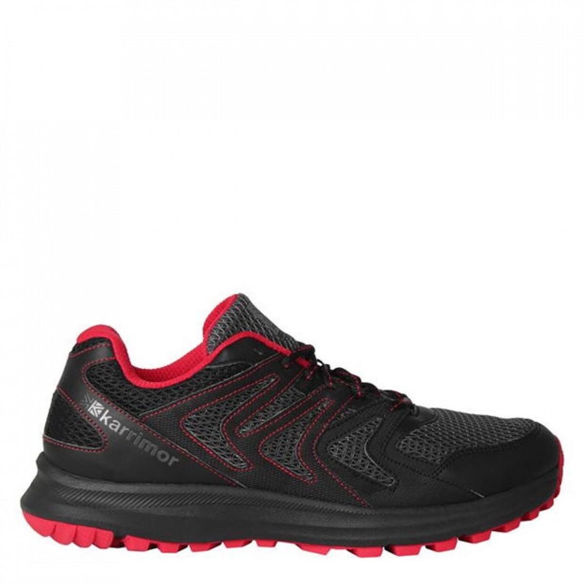 

Кроссовки Karrimor Caracal Trail Running Black/Grey/Red, 46 (295 мм)