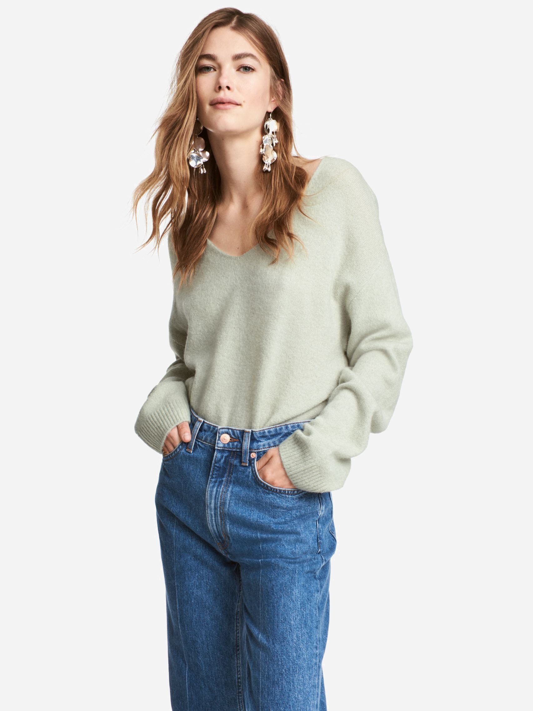 

Пуловер H&M 5354886wtr  Светло-серый, Пуловер H&M 5354886wtr S Светло-серый