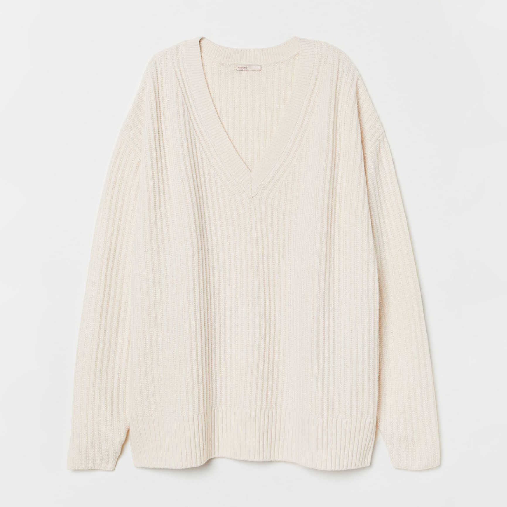 

Пуловер H&M 6864658RP81 S Молочный