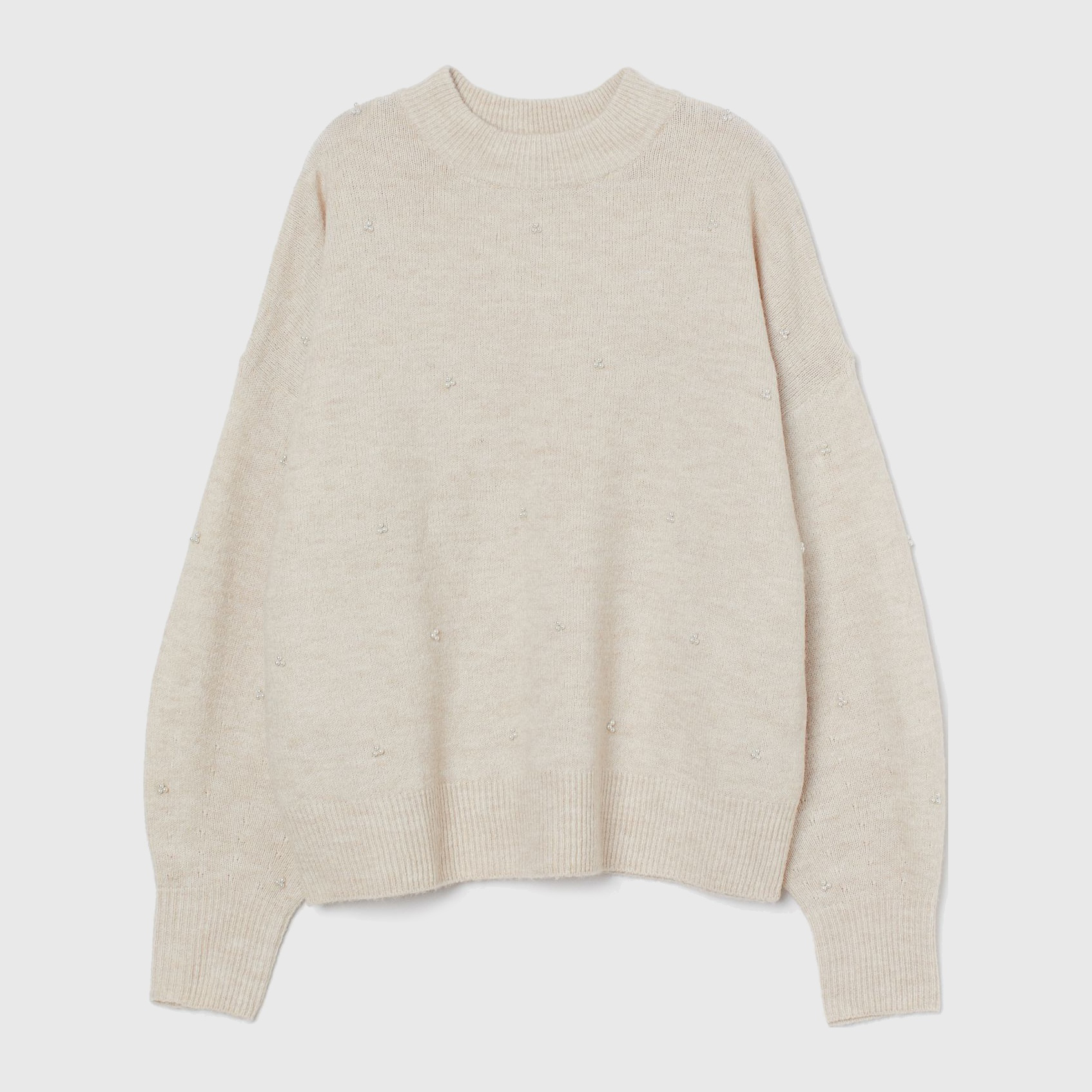 

Свитер H&M 8743723sm XS Светло-бежевый