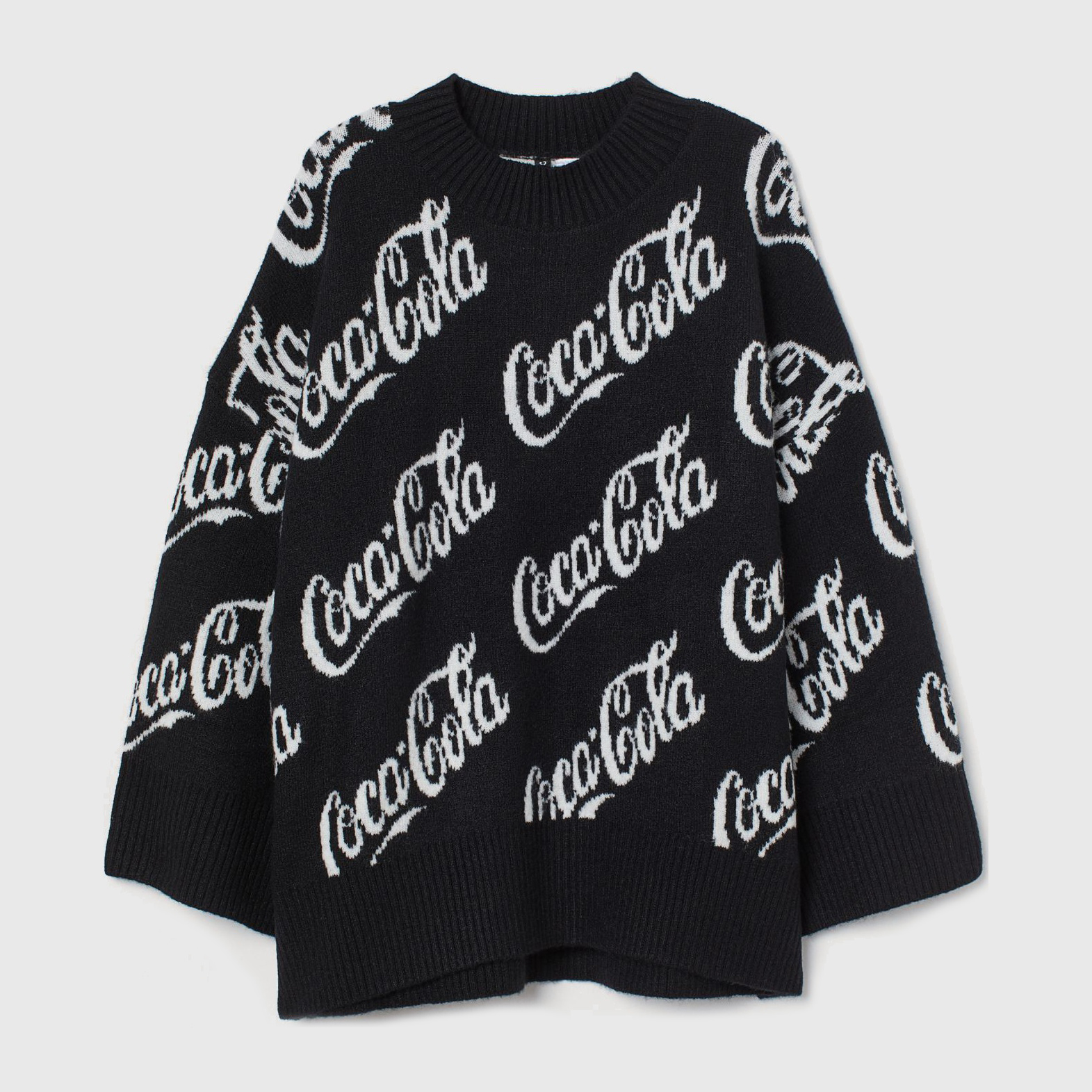 

Свитер H&M 8888072wtr XL Черный с белым
