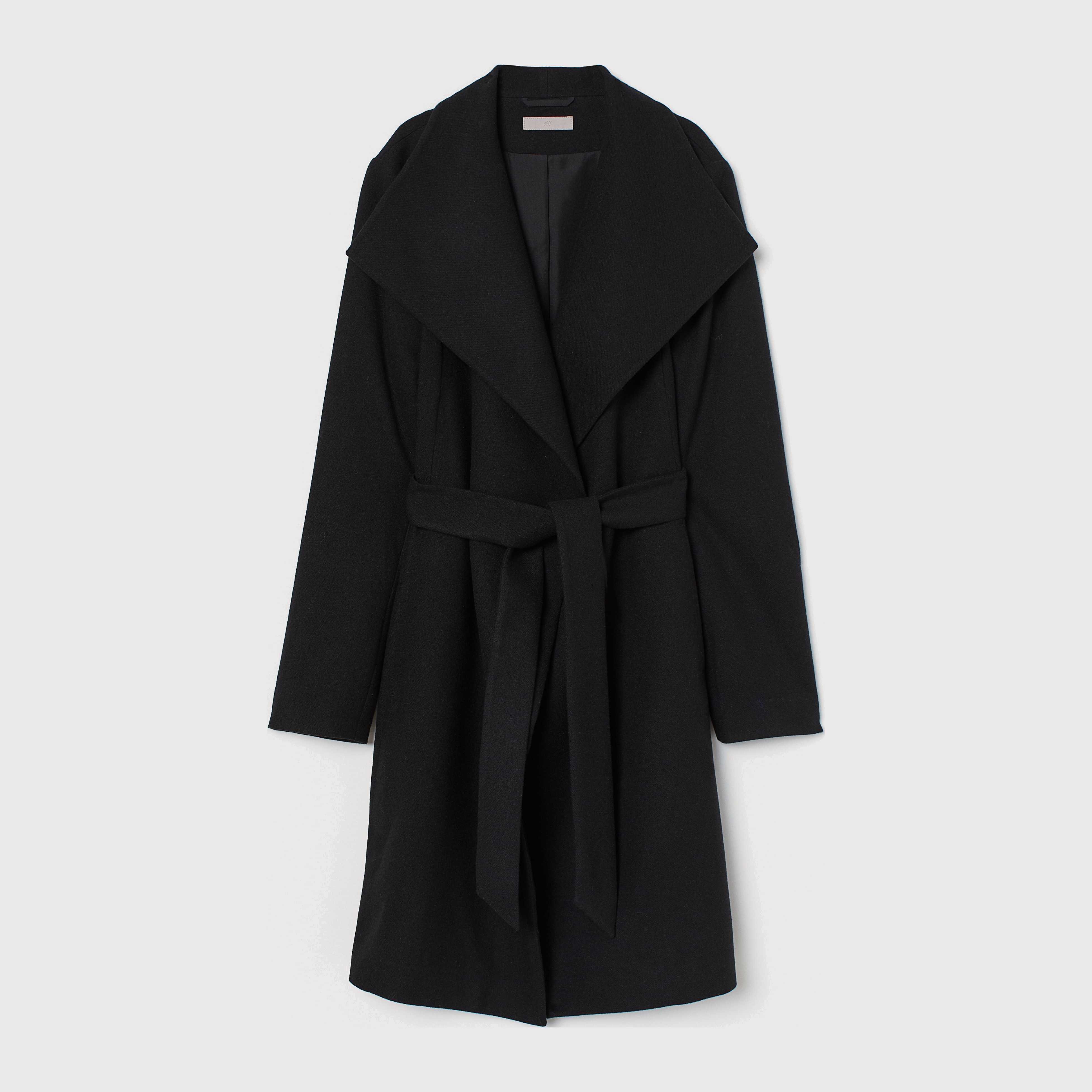 

Пальто H&M 7457450  Черное, Пальто H&M 7457450 L Черное