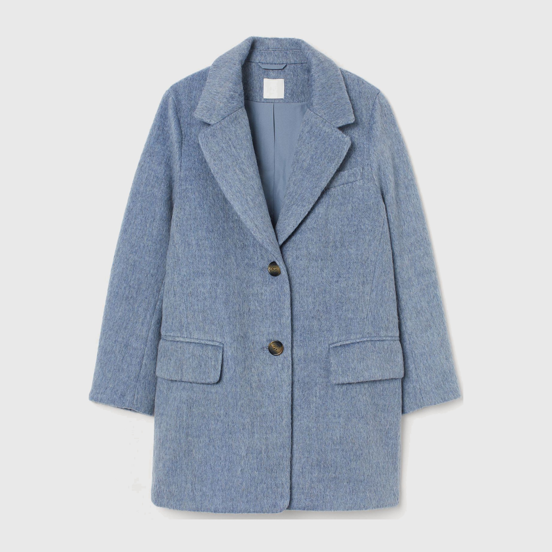 

Пальто H&M 7870280wtr S Голубое