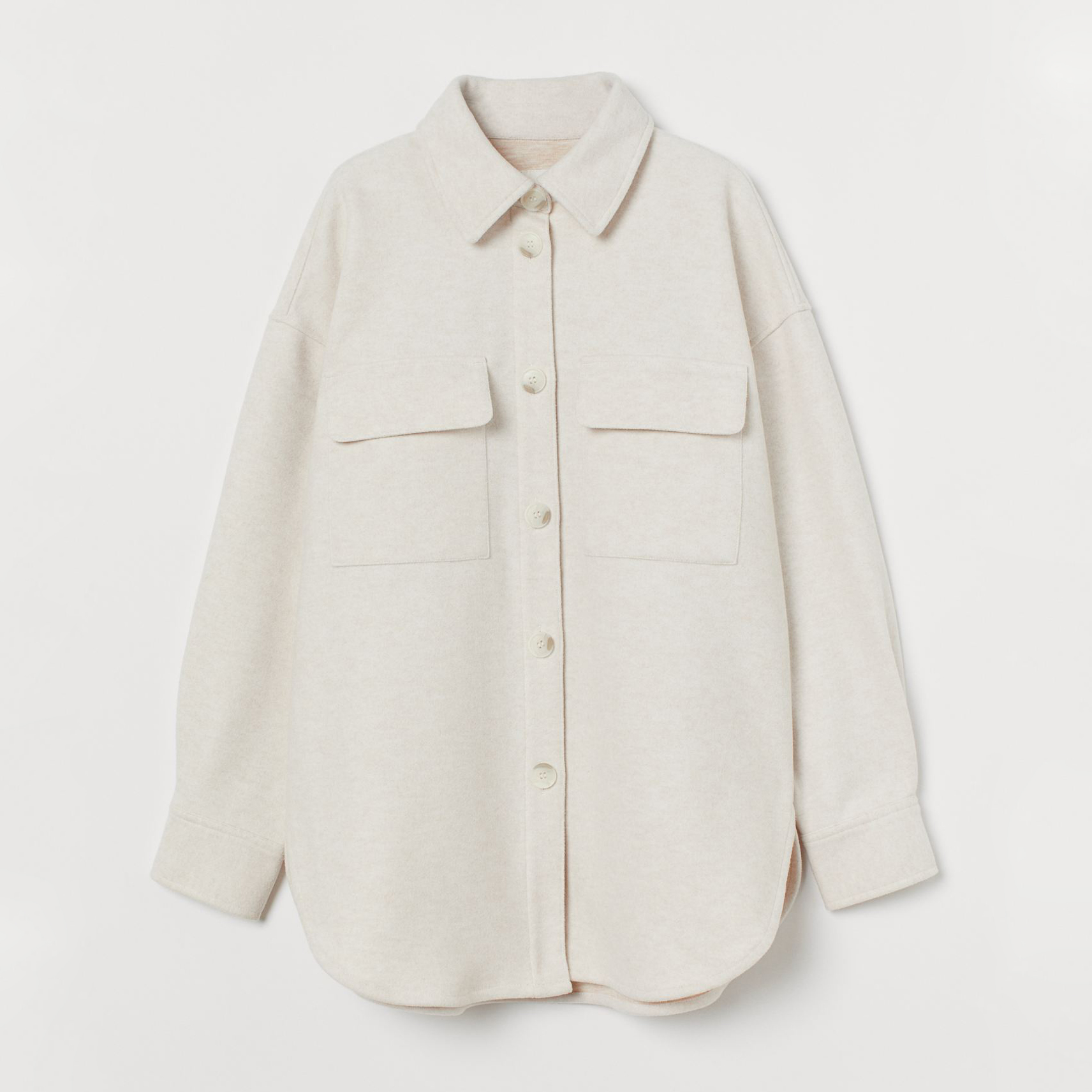 

Куртка-рубашка H&M 9406953wtr M Светло-бежевая