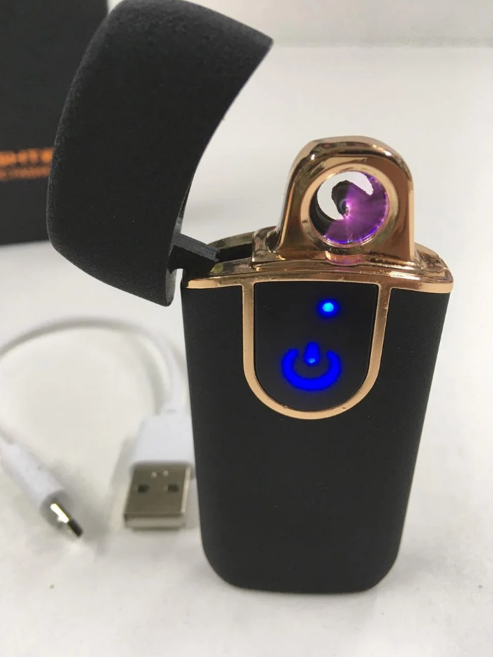 

Зажигалка спиральная электрическая металлическая USB ZGP 20 Black