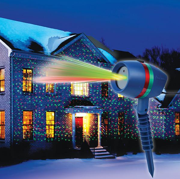 

Лазерный светодиодный проектор для украшения дома и улицы Star Shower Motion Magic Laser Light