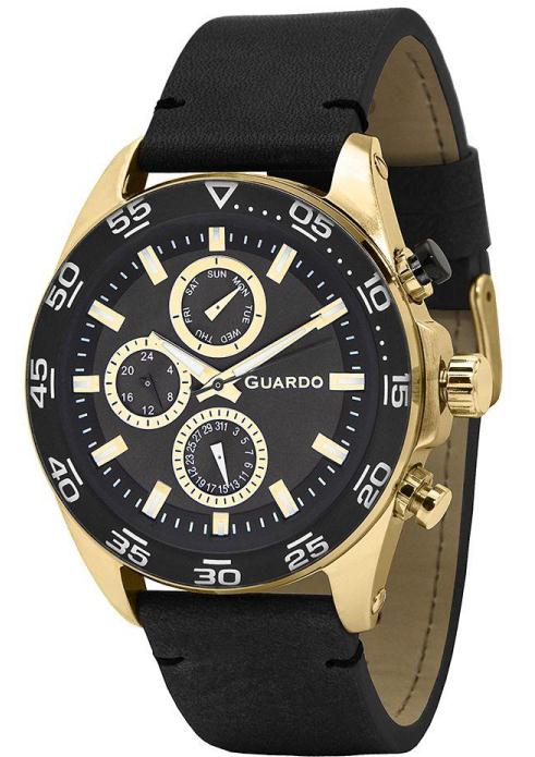 

Мужские наручные часы Guardo P11458 GBB