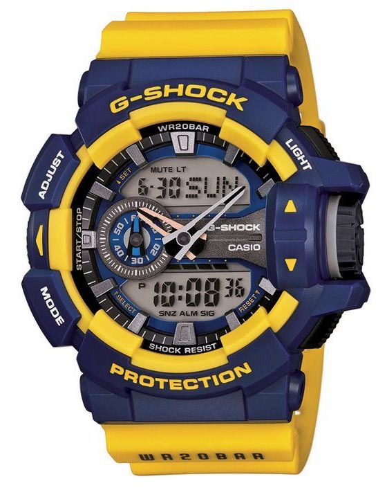 

Мужские наручные часы Casio GA-400-9BER