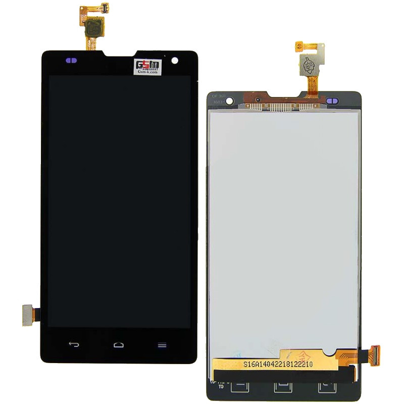 

Дисплейный модуль LCD (дисплей+тачскрин) Huawei 3C / 3G H30-U10 / 4G H30-L01 / G740 Ascend Черный