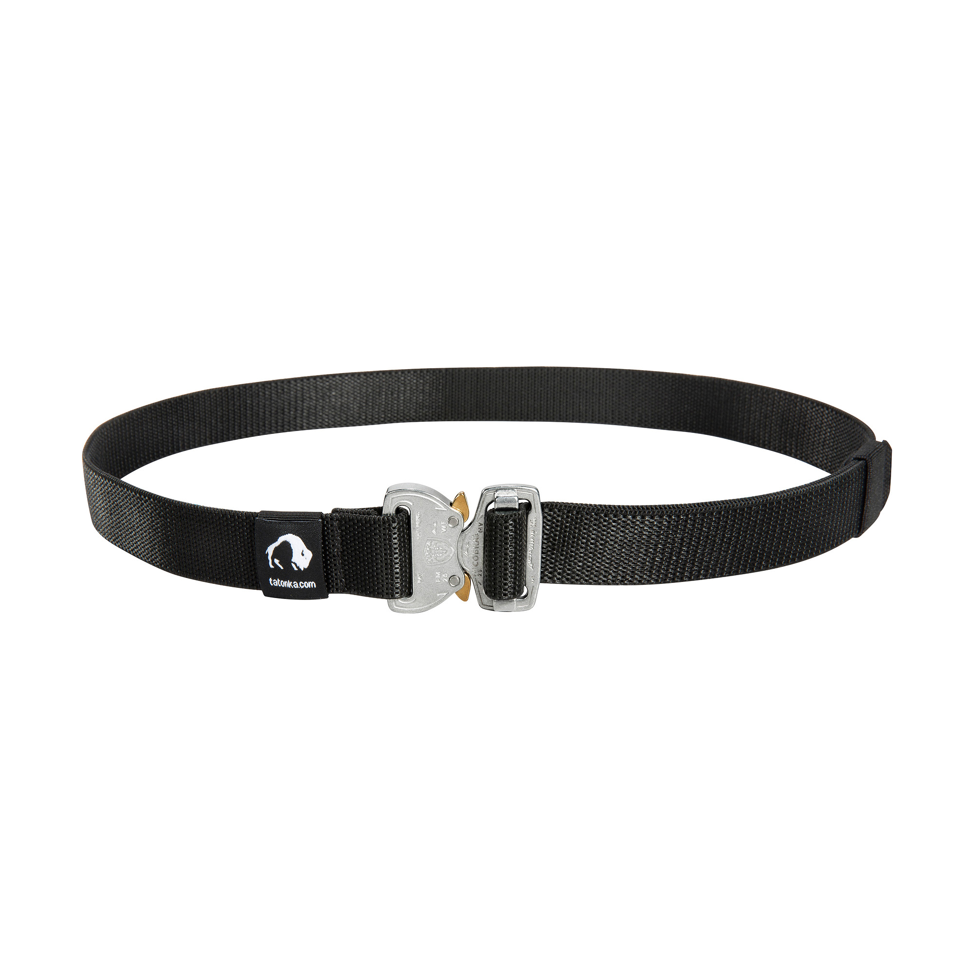 

Ремень женский Tatonka Quick Release Stretch Belt 25 мм Черный-Серый
