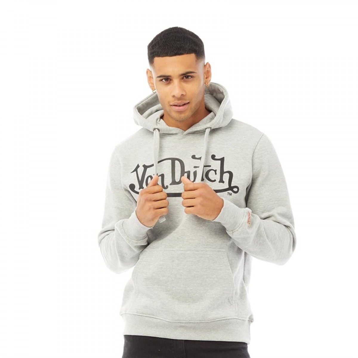 

Толстовка Von Dutch Resistance Grey Marl/Black Grey Marl, S (44)