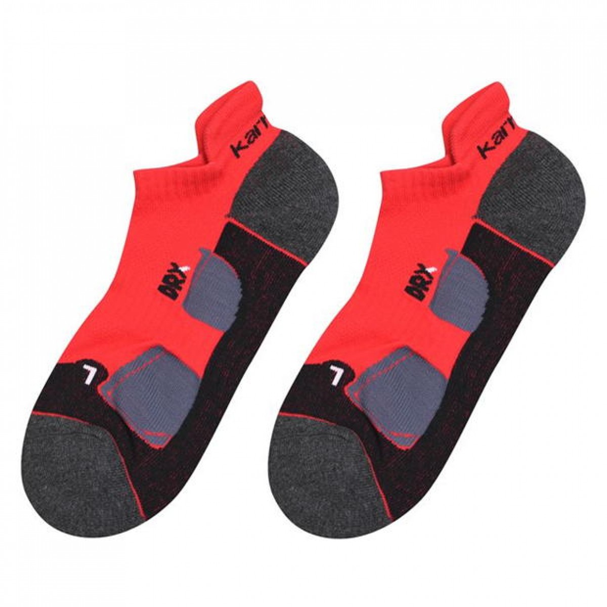 

Носки Karrimor 2 Pack Running Red/Black, Носки Karrimor 2 Pack Running Red/Black, 45-48