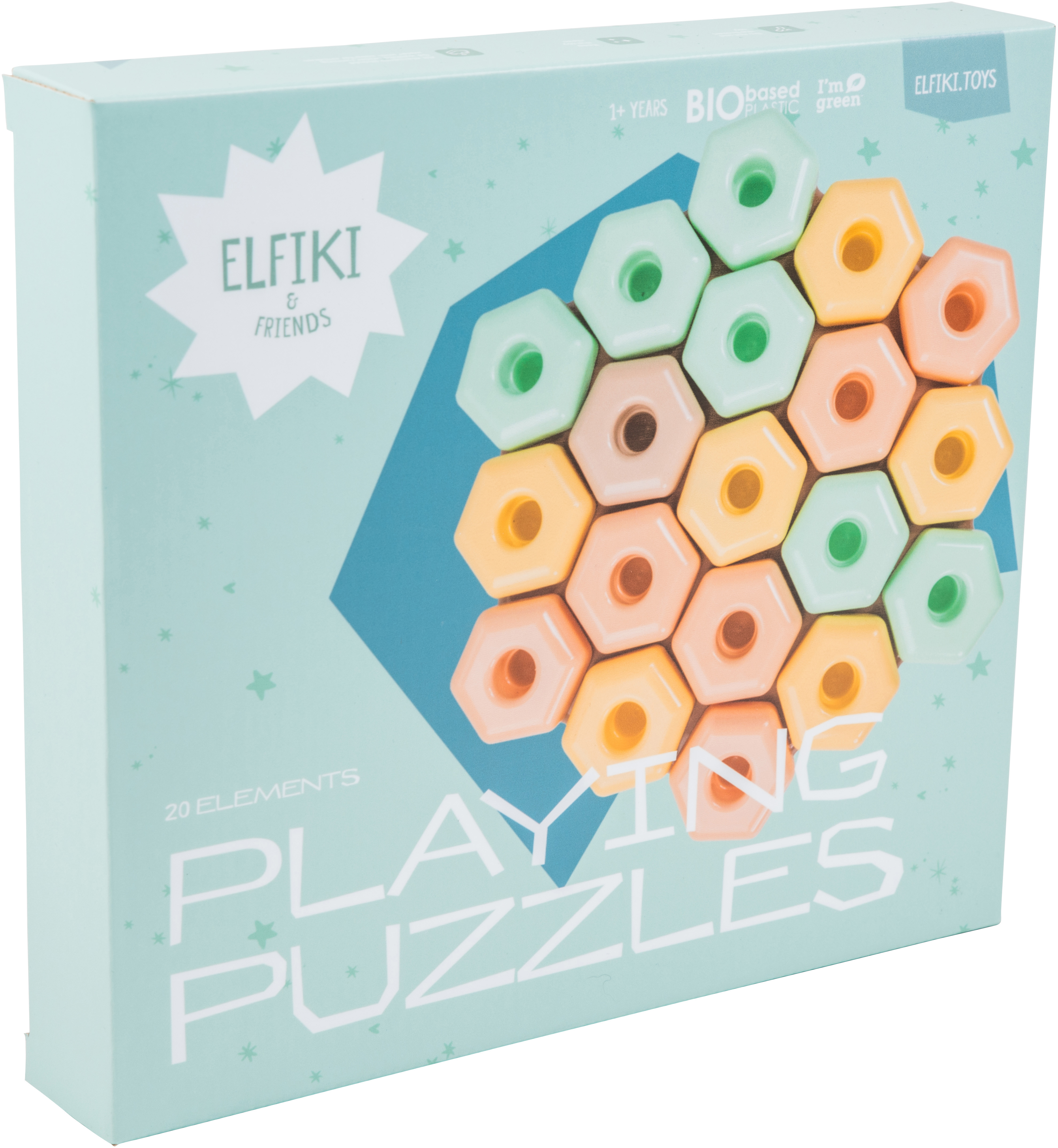 

Игрушка Elfiki Игропазлы 20 элементов (39737 Бежевий)