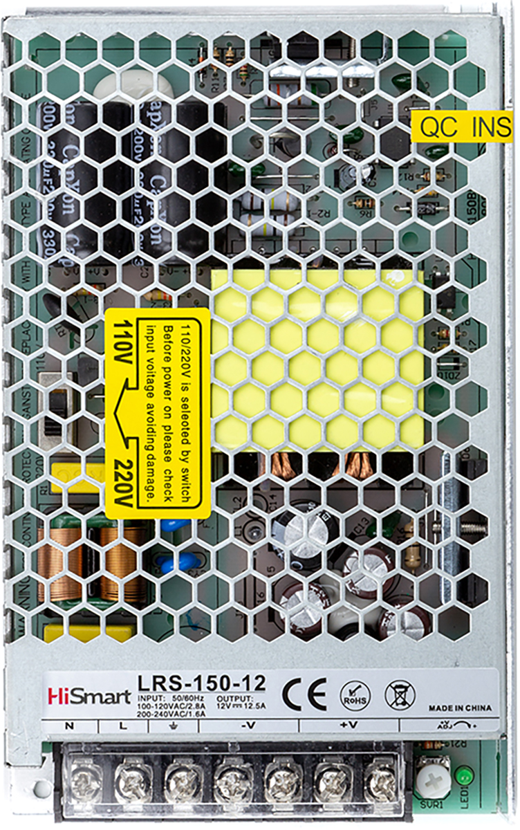

Блок питания HiSmart 12V 12.5A 150W (LRS-150-12)
