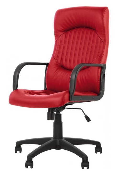 

Кресло офисное LYMEL Гефест ECO 90, пластик/ красный кожзам 510х480х1330 мм