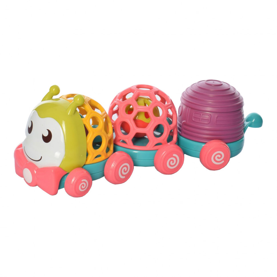 

Музыкальная игрушка Паравозик FS-35856 (Гусеница)
