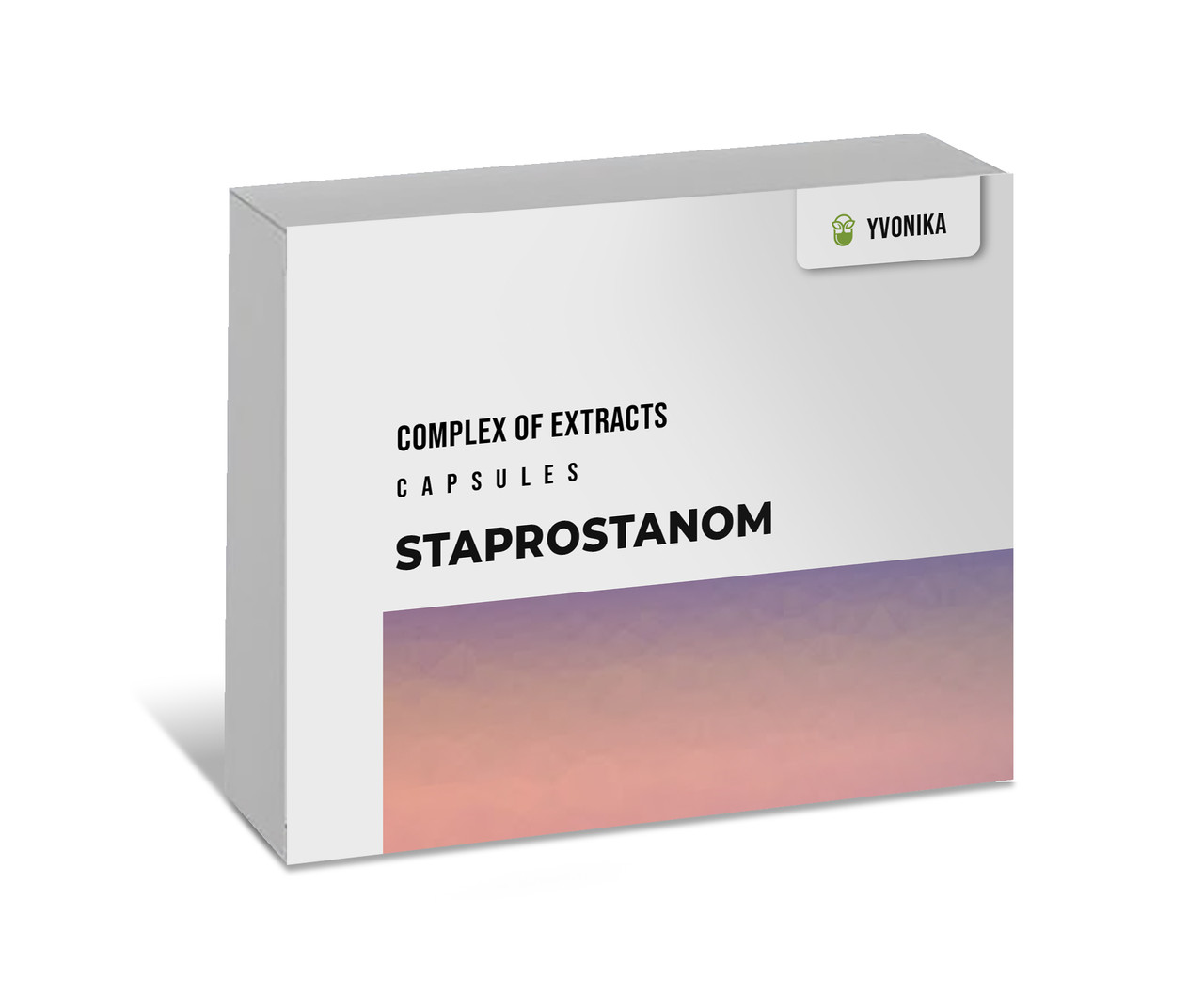 

Натуральная добавка Yvonika STAPROSTANOM капсулы от простатита 20шт