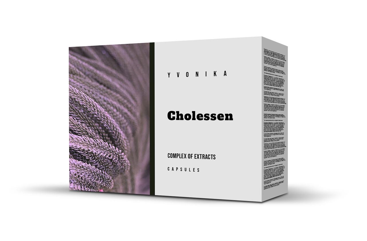 

Натуральная добавка Yvonika Cholessen для здоровья печени 20шт