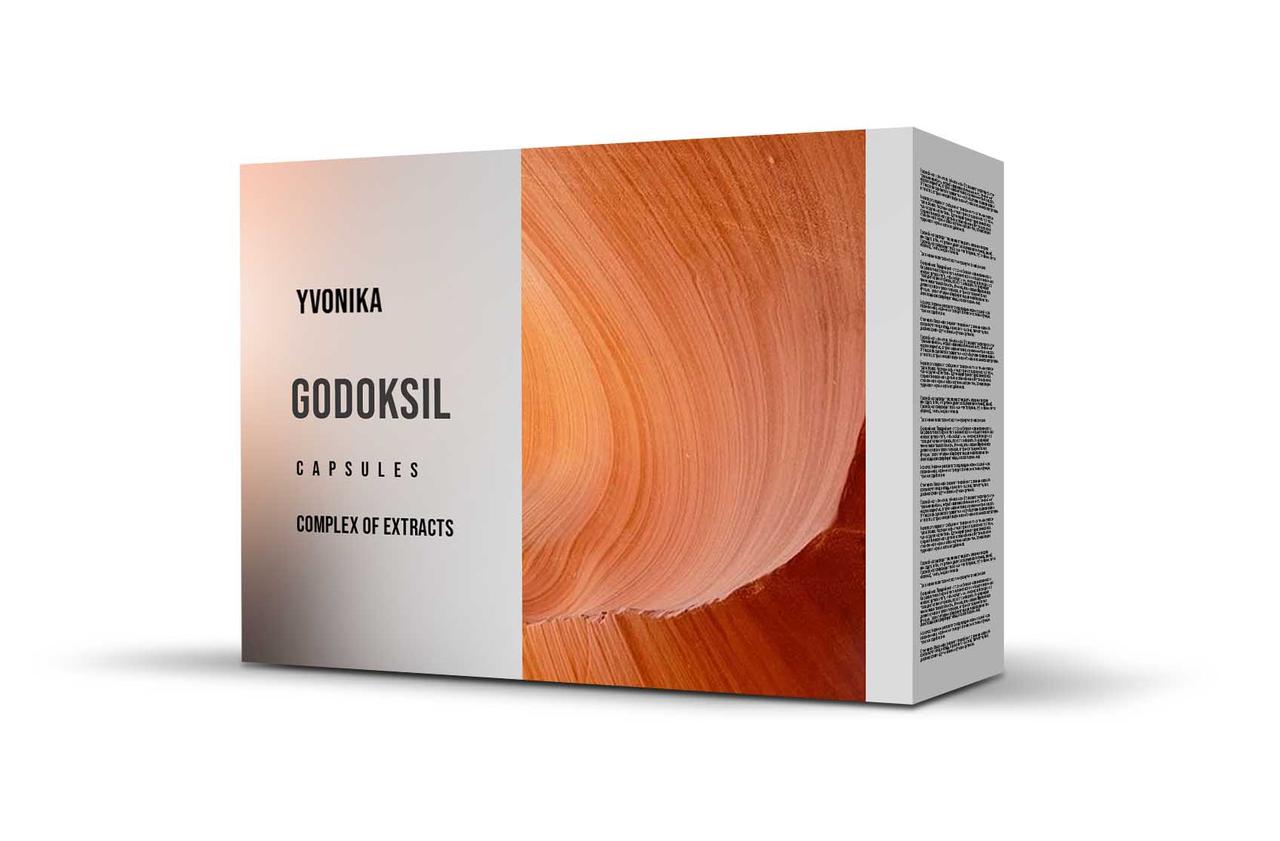 

Натуральная добавка Yvonika Godoksil капсулы при кокцигодинии 20шт