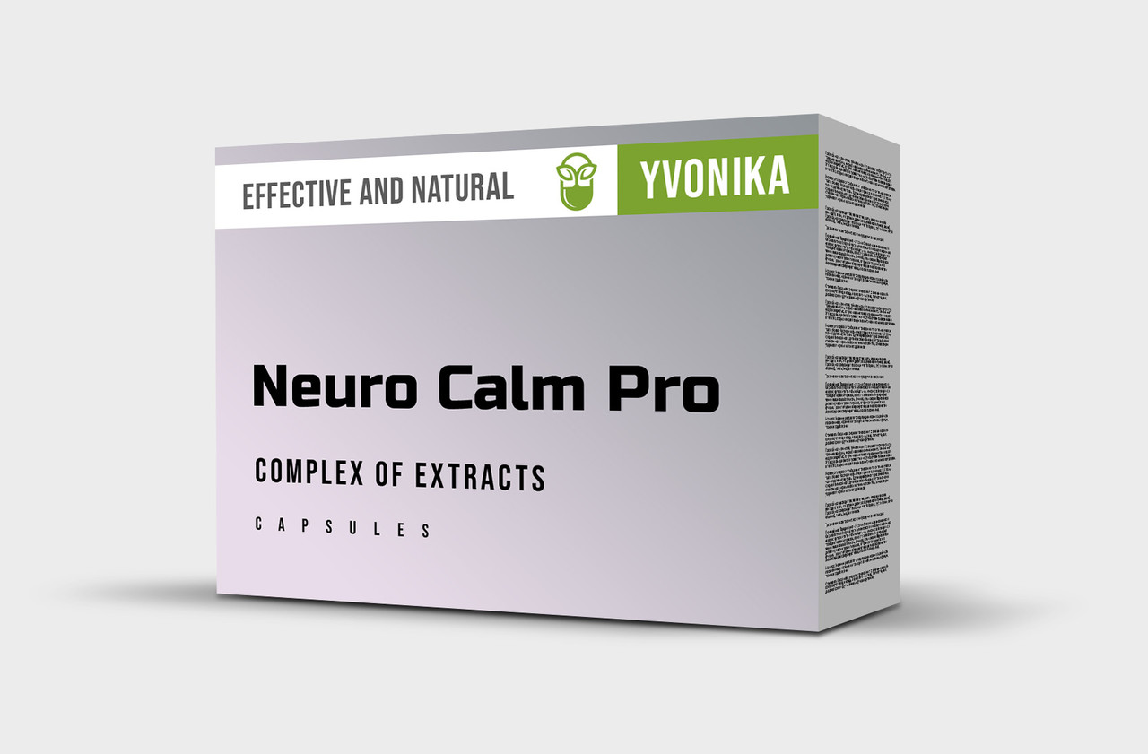 

Натуральная добавка Yvonika Neuro Calm Pro для улучшения слуха капсулы 20шт