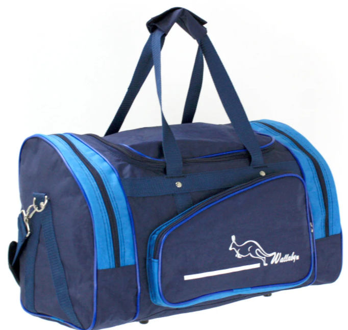 

Сумка для спортзала Wallaby 25 л Синий с голубым 271-7 2618577