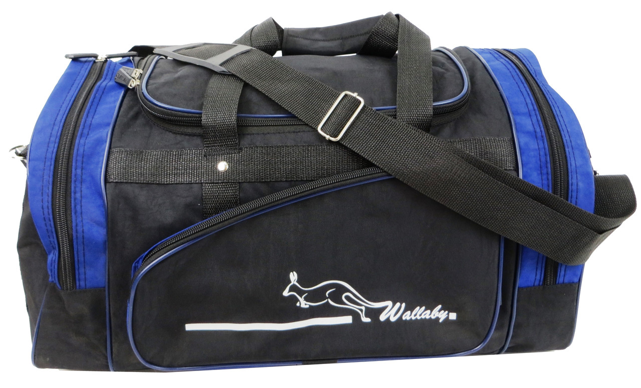 

Спортивная сумка Wallaby 25 л Черный с синим 271-4 2613897