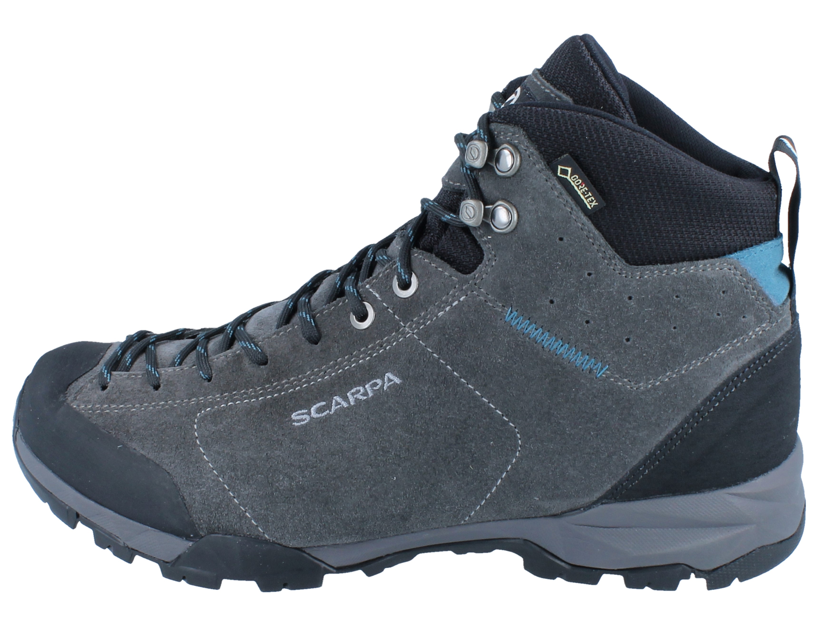 

Ботинки Scarpa Mojito Hike GTX (63311-200/001) 43,5 Серый-Голубой