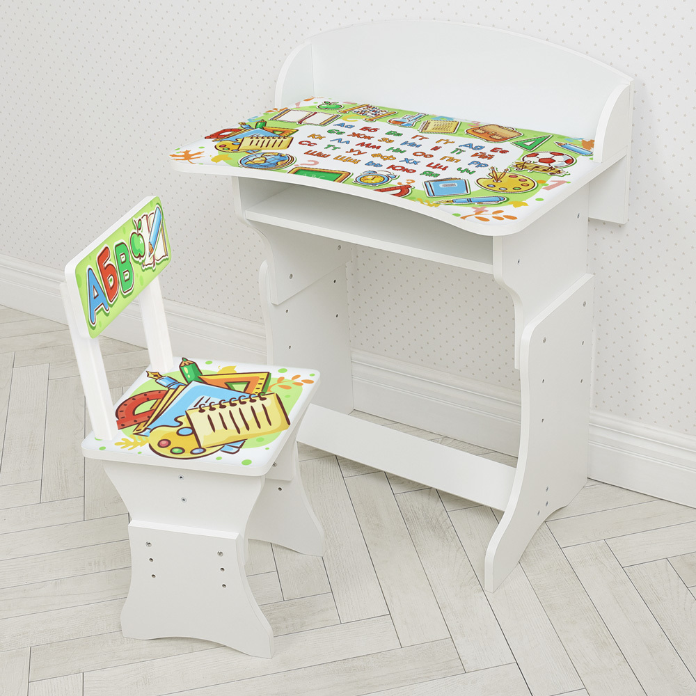 

Парта Bambi School HB-301-135 White-Green (HB-301-135)