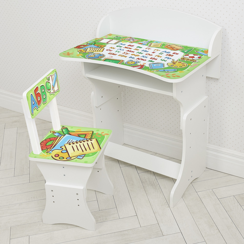 

Парта Bambi School HB-301-134 White-Green (HB-301-134)