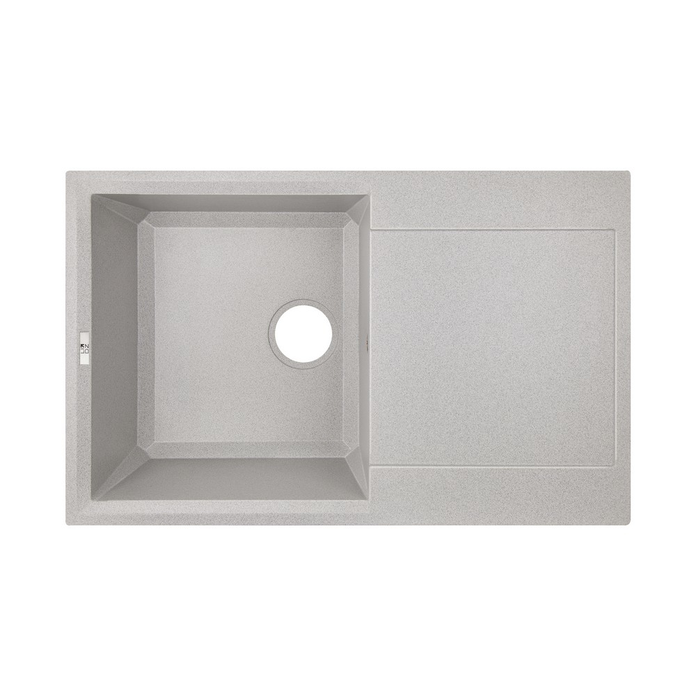 

Кухонная мойка прямоугольная серая Lidz 790x495/230 GRA-09 (LIDZGRA09790495230)