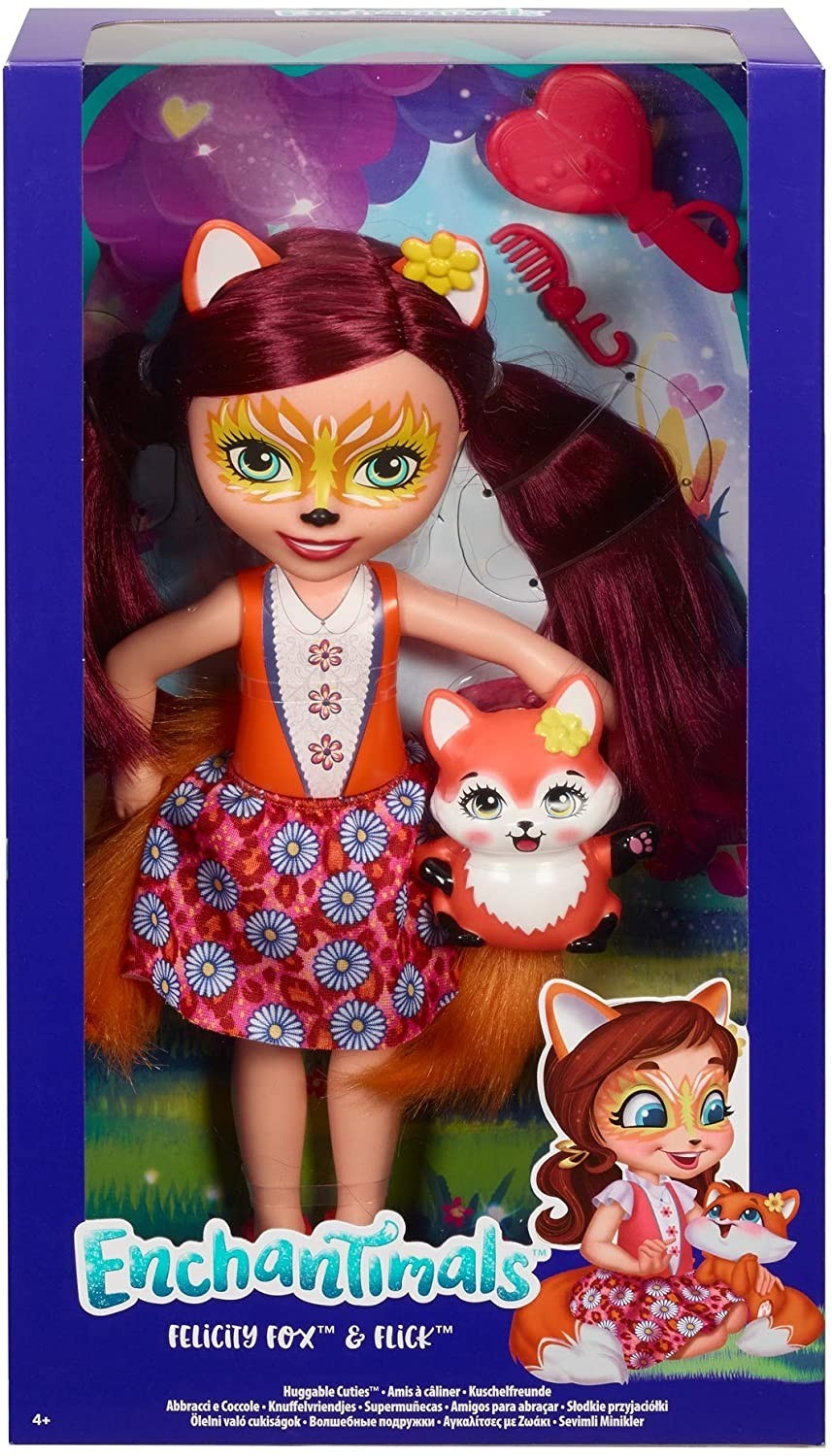 

Лялька Enchantimals Лисиця Фелісіті і Флік Felicity Fox