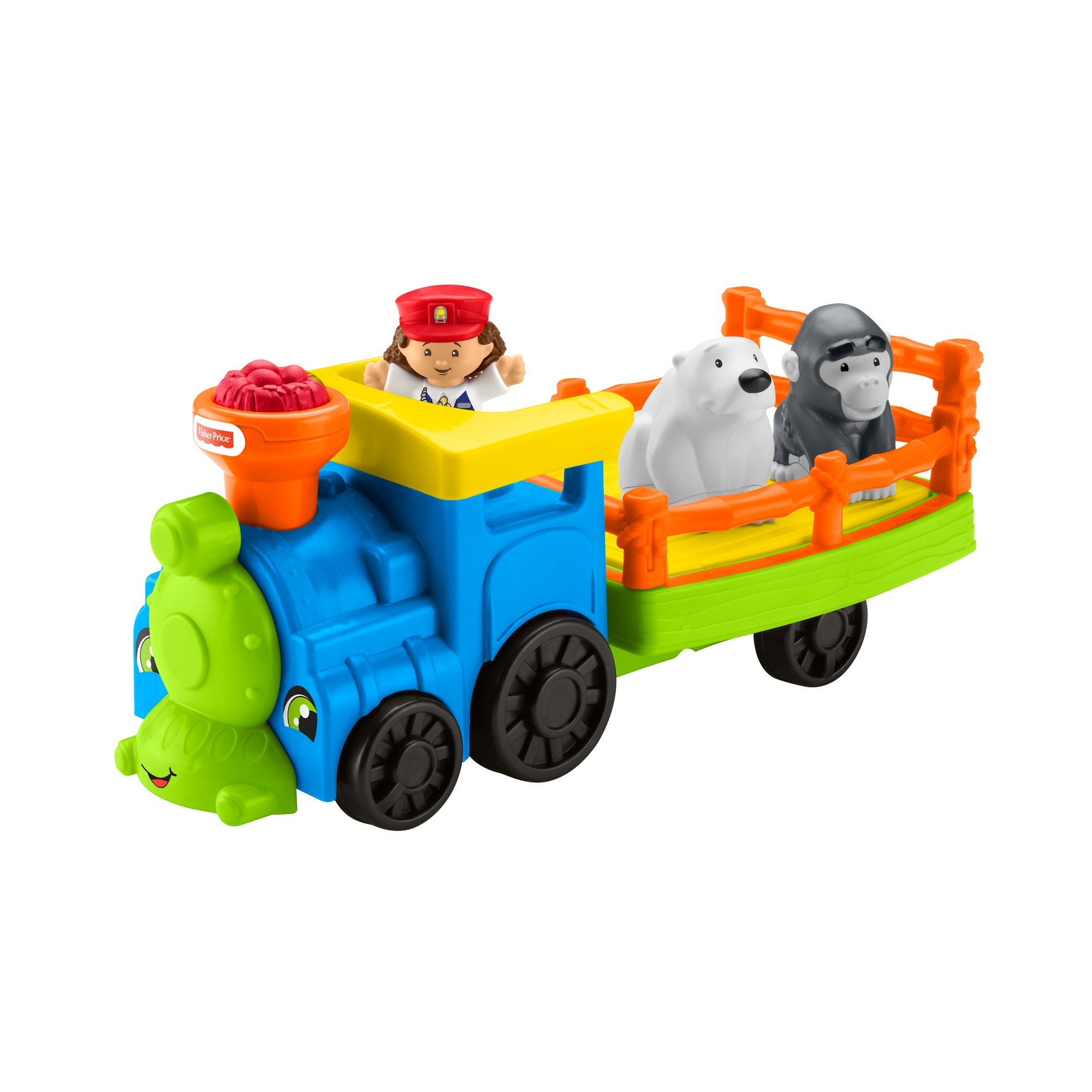 

Музичний паровозик зоопарк Fisher Price Little People Choo-Choo Zoo Train