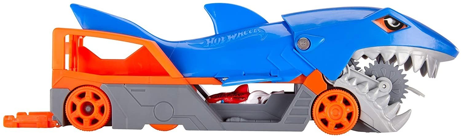 

Транспортер Hot Wheels Shark Chomp Transporter Акула поїдає машинки