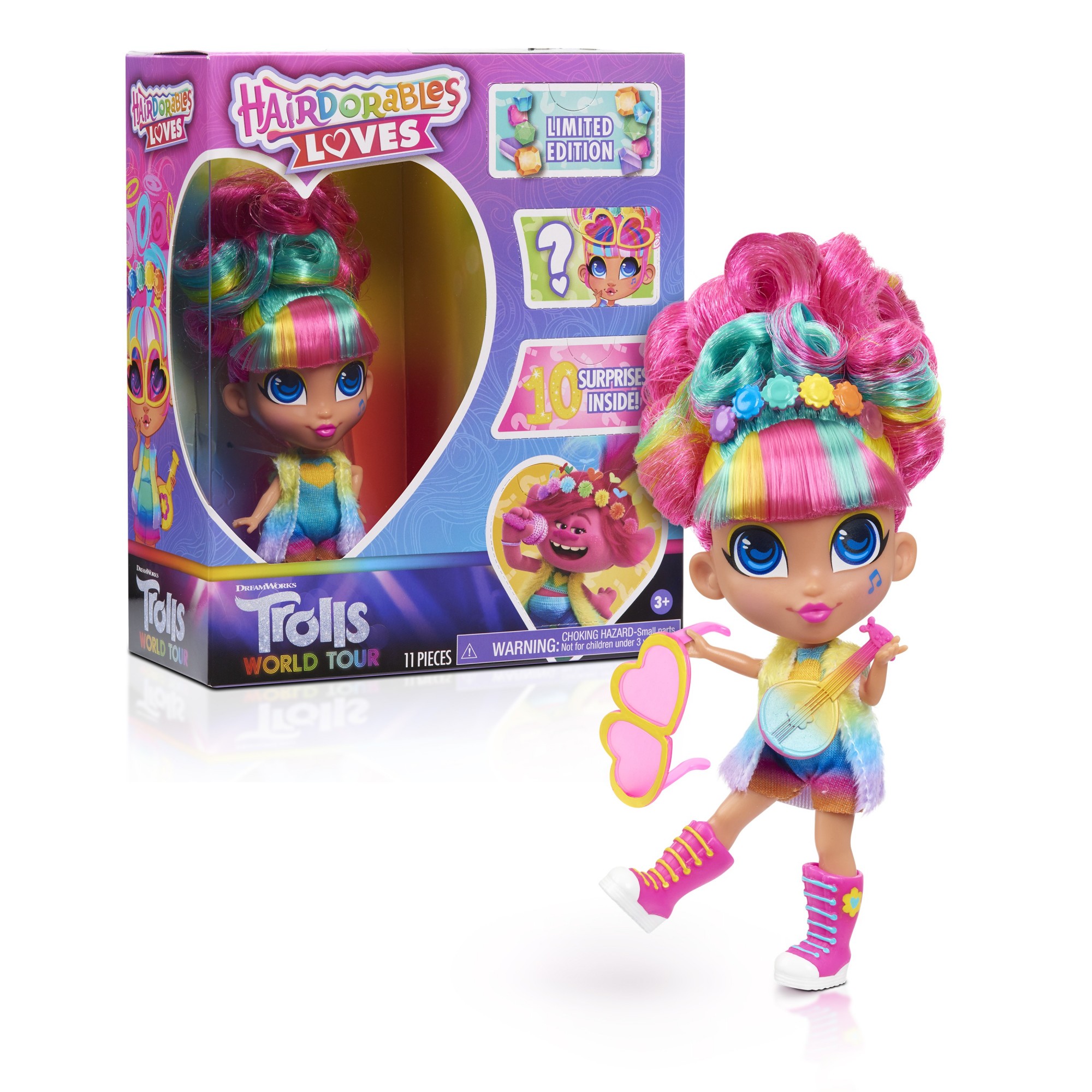 

Лялька Just Play Hairdorables Loves Trolls World Tour