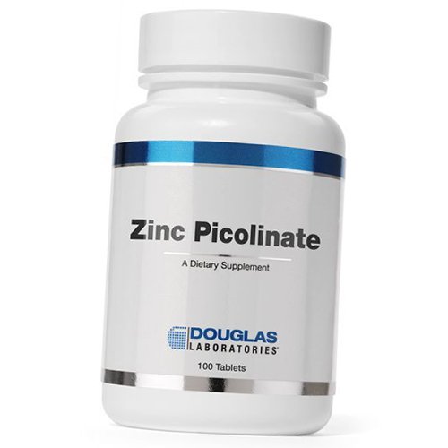 

Цинк Пиколинат, Zinc Picolinate 20, Douglas Laboratories 100таб (36414042)