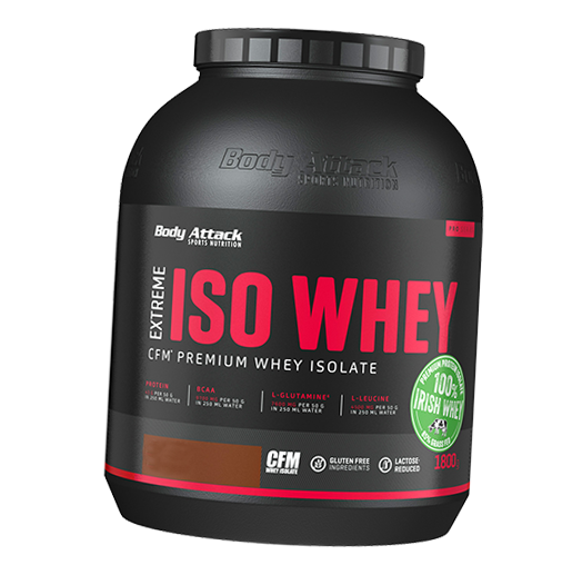 

Extreme ISO Whey Body Attack 1800г Без вкуса (29251001)