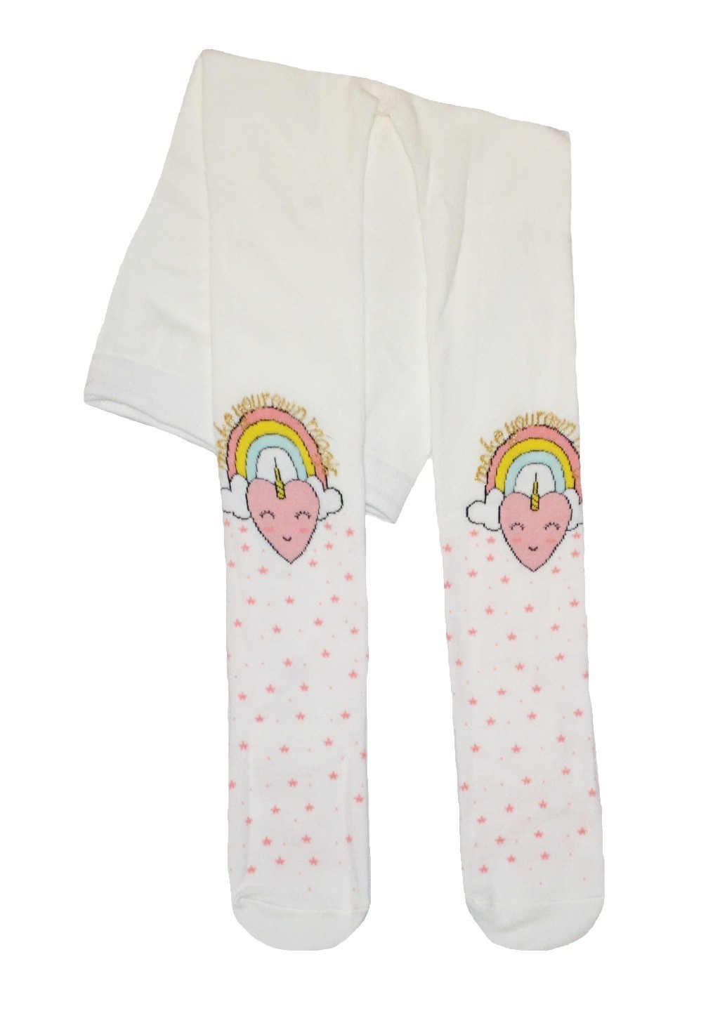 

Колготы Ekinoks Socks девочке с рисунком 11-12 лет 134-146 см белые (TRK-59-02)