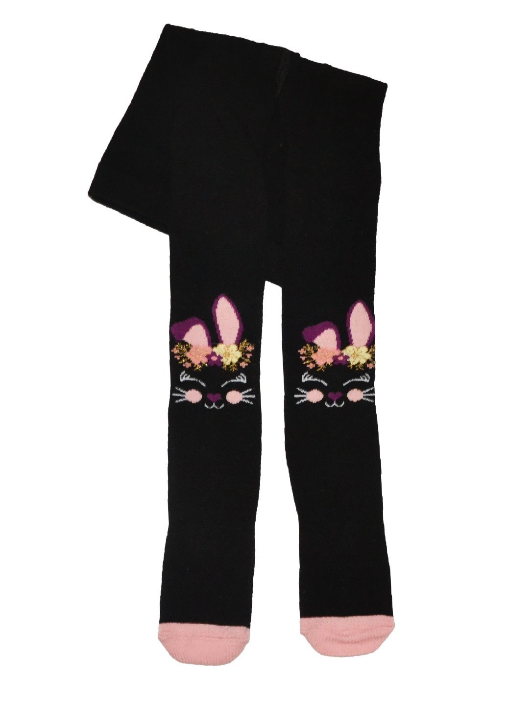 

Колготки Ekinoks Socks с зайкой девочкам 98-104 см черные (TRK-07-04)