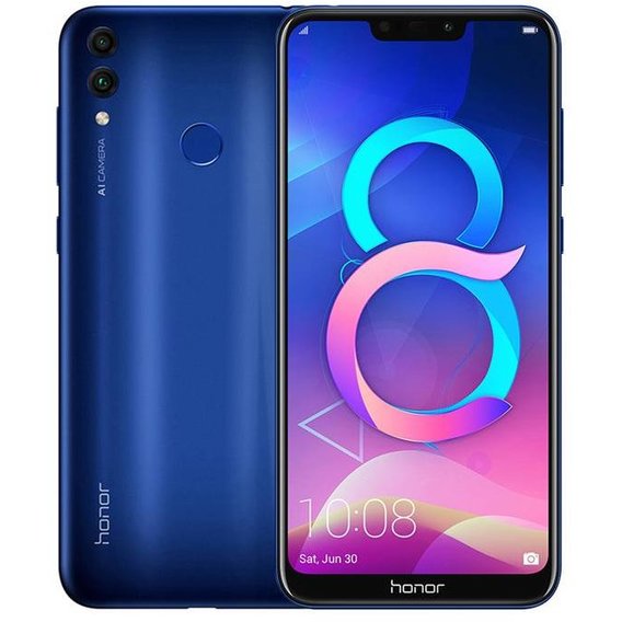 

Смартфон Honor 8C 4/64GB Blue