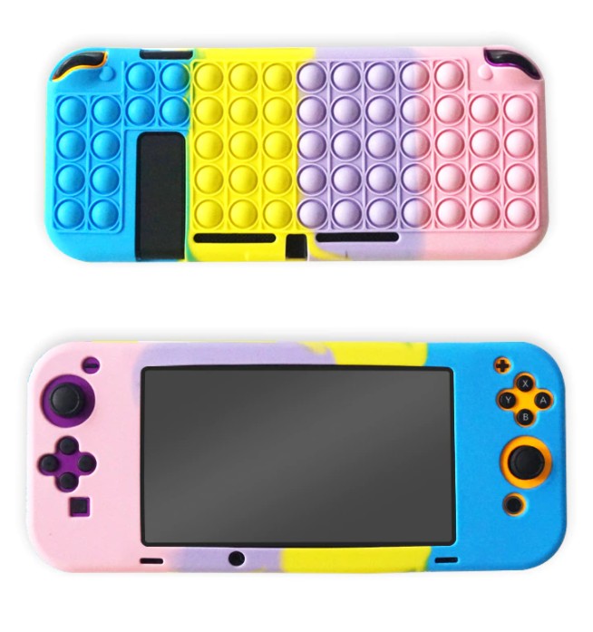 

Чехол бампер Neo Pop It для Nintendo Switch Pink/Blue