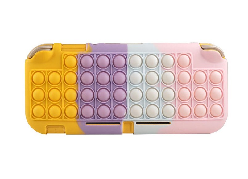 

Чехол бампер Neo Pop It для Nintendo Switch Lite Yellow/Pink