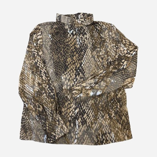 

Блузка H&M 0793033_кожа.змии 36 Коричневая