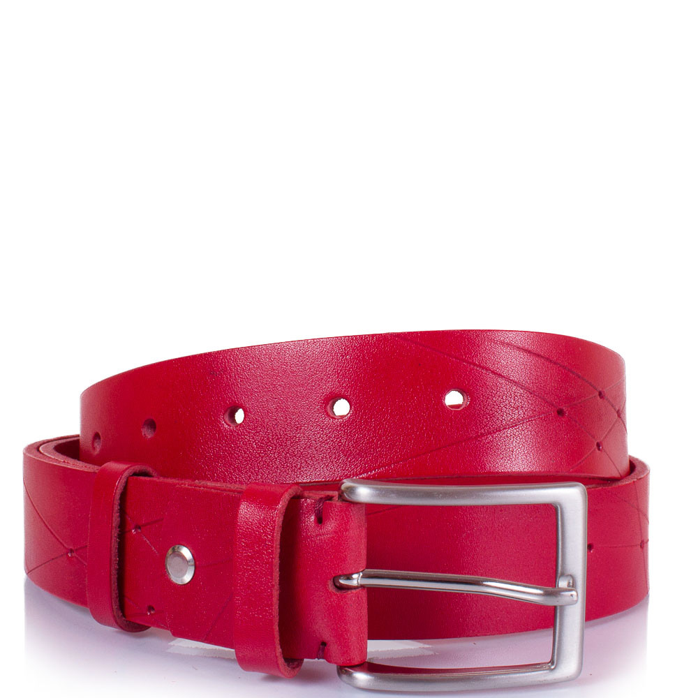 

Женский кожаный ремень Svetlana Zubko 115 см Красный 000163894