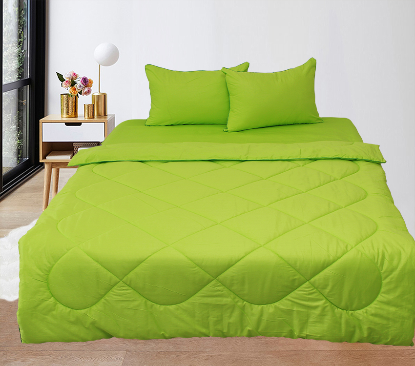 

Набор постельного белья (Lime Green) TAG tekstil 1.5-спальный 000163712