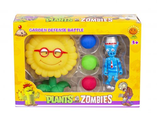 

Набор "Plants vs Zombies: Подсолнух и зомби мумия"