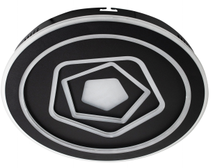 

Люстра светодиодная акриловая Sirius N 6714 130W BK
