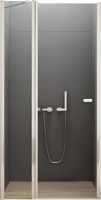 

Душевая дверь NEW TRENDY New Soleo D-0156A Chrome Transparent