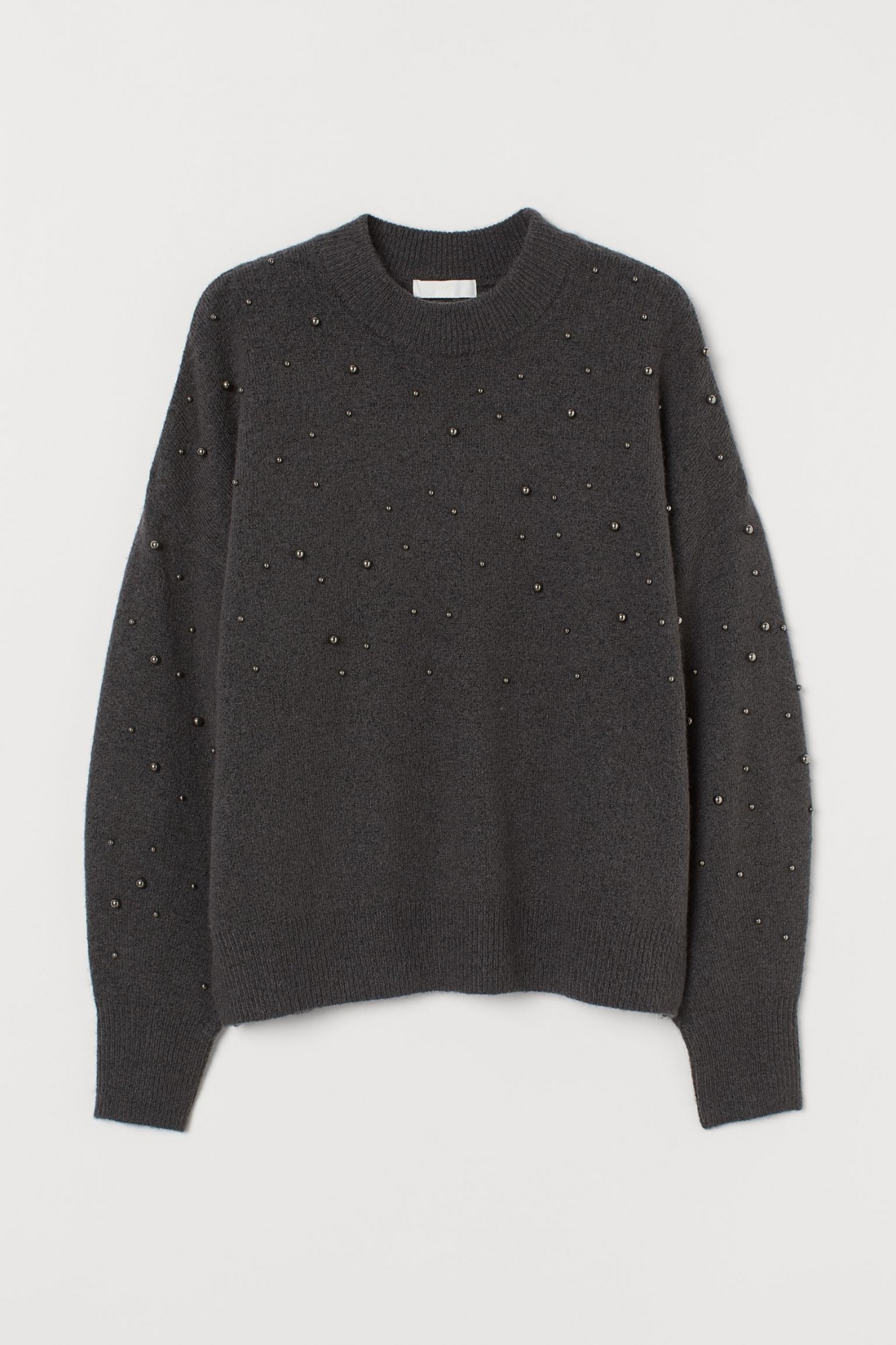 

Джемпер оверсайз H&M S Темно-серый 8743722wt